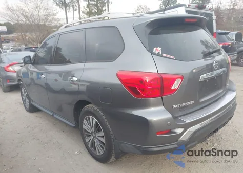 2017 Nissan Pathfinder Sl z USA, uszkodzony, nr VIN 5N1DR2MN2HC606978